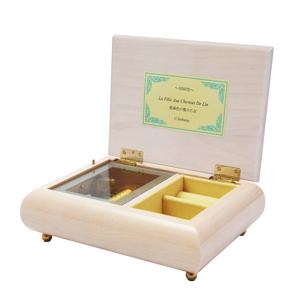 ★専用★　新品30弁 ♪ブラームスの子守歌　オルフェウス オルゴール ブラック色 ☆専用☆ 新品30弁 ♪ブラームスの子守歌 オルフェウス