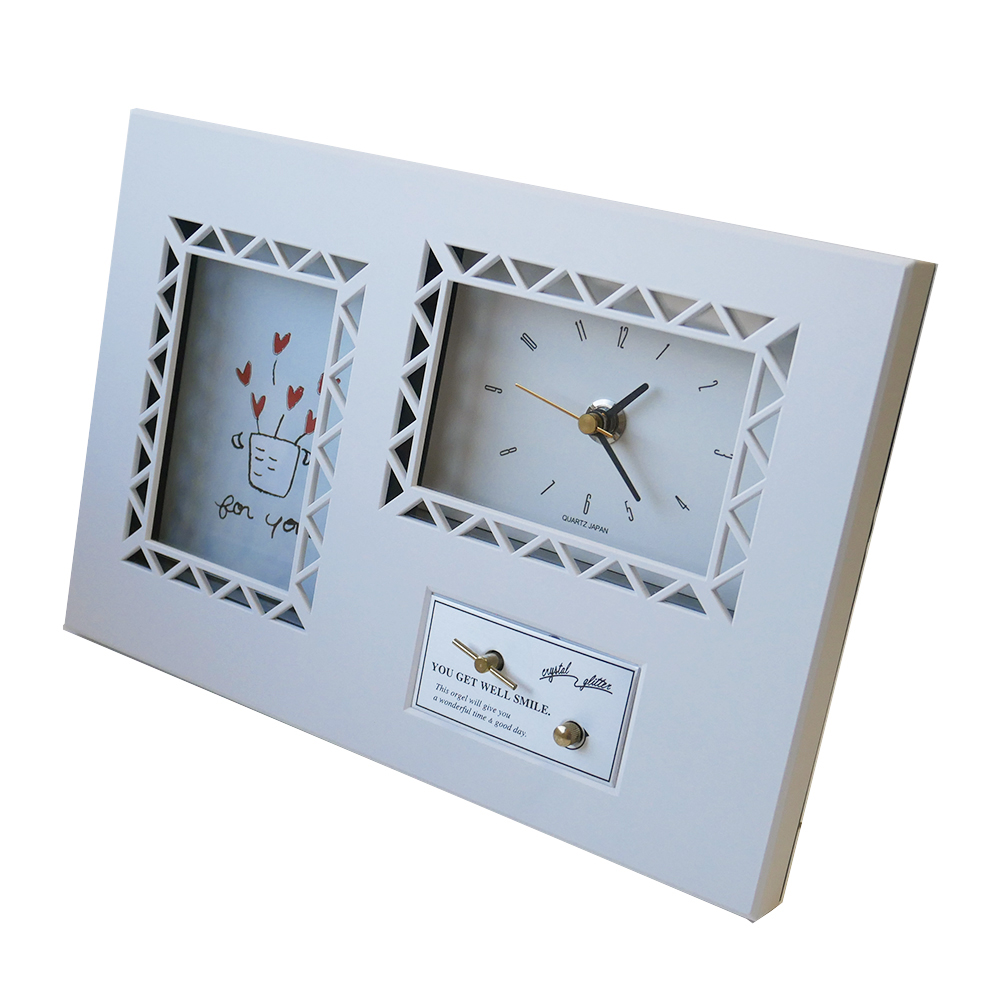 いけだプライムタイム時計付きフォトフレーム