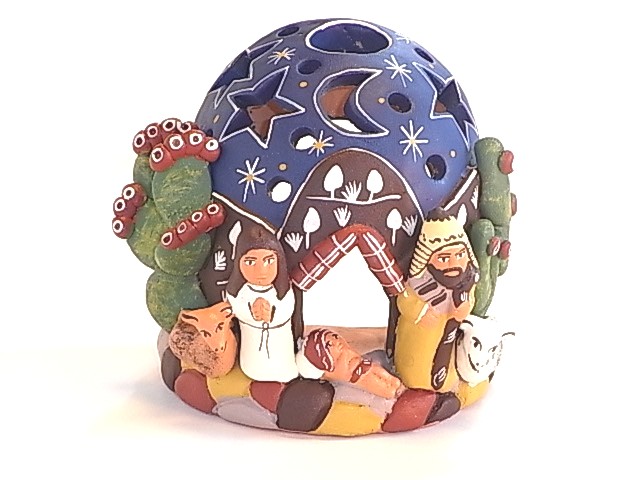セラミカ（陶）のキャンドルホルダー＜ブルーナシミエント＞販売