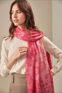 KUNA　ベビーアルパカショール　SABA　ペルー製