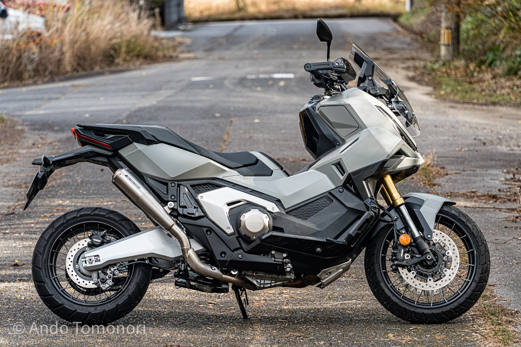 【X-ADV】【RH FACTORY】チタンスリップオンマフラー