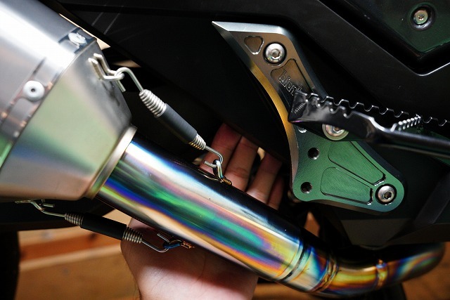 TSR スリップオンマフラー チタン　X-ADV ホンダ X-ADV 17-23 スリップオン チタンエキゾーストHP S1 レーシングエンド