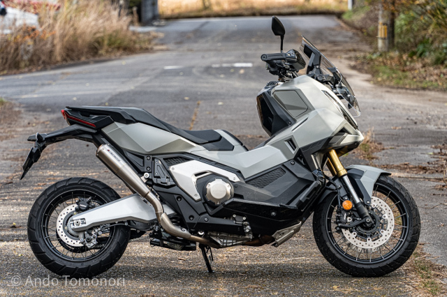 【X-ADV】【RH FACTORY】チタンスリップオンマフラー