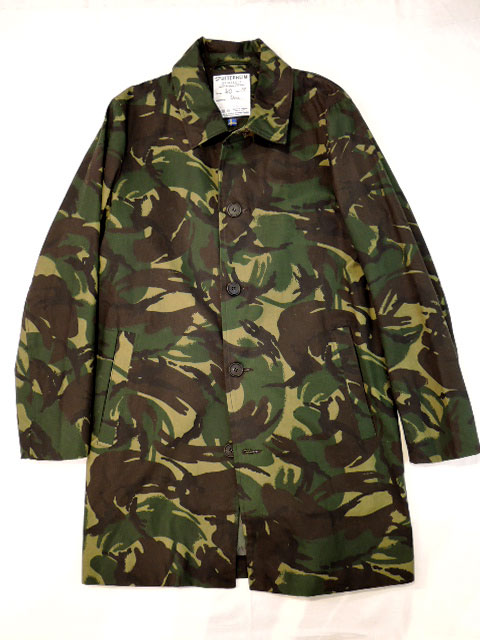 STUTTERHEIM ストゥッテルハイム WAXED COTTON ステンカラーコート CAMO