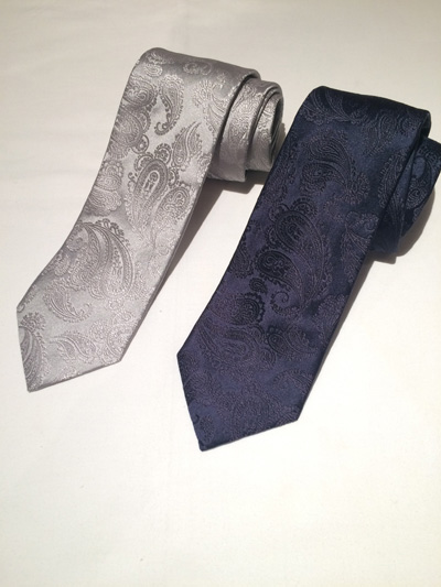 OLD ENGLAND HOMME (オールドイングランド) シルクツイル ペイズリー ネクタイ