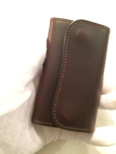 LAST CROPS （ラストクロップス) GLOVE マルチカードケース　MAREMMA（マレンマ）　CHOCO/チョコ・ダークブラウン