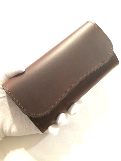 LAST CROPS （ラストクロップス） ANCHOR L　三つ折り長財布　MAREMMA（マレンマ）　CHOCO/チョコ・ダークブラウン