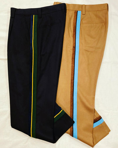 COOHEM (コーヘン) 20-204-012 KNIT SIDELINE PANTS　*NAVY *CAMEL / ニットサイドラインパンツ *ネイビー *キャメル