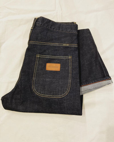 STUDIO ORIBE (スタジオオリベ) RIDE ON LOOSE DENIM　/　ルーズフィットジーンズ