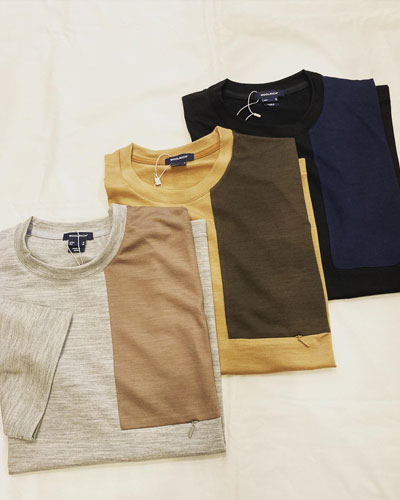 WOOLRICH (ウールリッチ) WJTE0068 MOUNTAIN WOOL POCKET TEE / ウール ポケットTシャツ