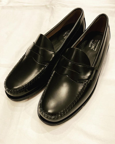 G.H.BASS Weejuns (ジーエイチバス ウィージャンズ)  11035H LOGAN PENNY LOAFER ペニーローファー　BLACK
