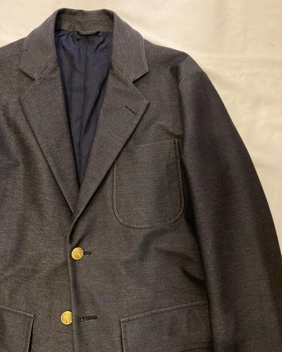 J.PRESS (ジェイプレス) / J.PRESS ORIGINALS × KANEMASA 2B BLAZER  ジェイプレス×カネマサ ポリエステルニット  シングルブレザー
