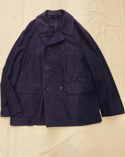 ARMY TWILL (アーミーツイル)　DOBBY PEA COAT / コットンドビーツイル ピーコート