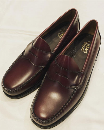 G.H.BASS Weejuns (ジーエイチバス ウィージャンズ)  11035H LOGAN PENNY LOAFER  ペニーローファー　WINE