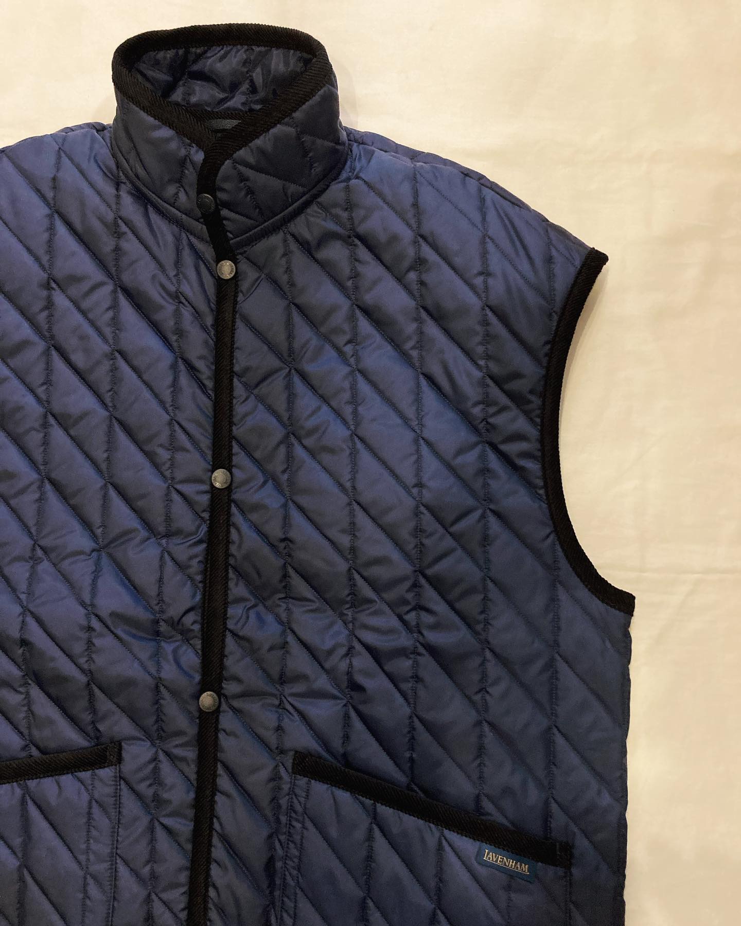 Jackman (ジャックマン)  LAVENHAM (ラベンハム) / JM8391LV　BB Mickfield Vest  キルティングベスト
