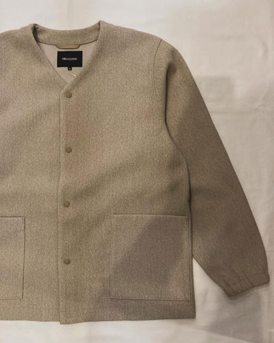 DELICIOUS (デリシャス) DC3513 Melton Cardigan / メルトン カーディガン　