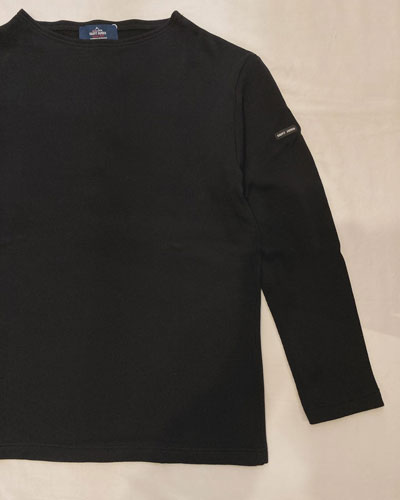 SAINT JAMES セントジェームス 00JC182/1 ダブルフェースセーター  NAVY