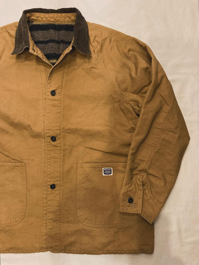 PAYDAY (ペイデイ)　PD25-CA-5  40's WW2 BLANKET COVERALL CAMEL DUCK　/　ダックツイル カバーオールジャケット