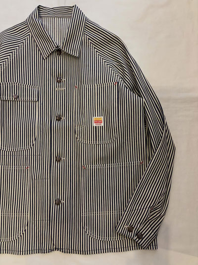 PAYDAY (ペイデイ)　PD36-CA-6  50's PENNEY'S MODEL COVERALL HICKORY DENIM　ヒッコリー カバーオールジャケット