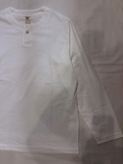 Jackman (ジャックマン) / JM5318　Henleyneck LS T-shirt　ヘンリーネックロングスリーブTシャツ