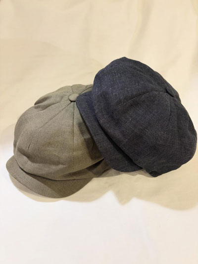 HANNA HATS (ハンナハッツ) / JP2L Casquette　アイリッシュリネン キャスケット