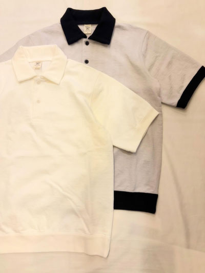 Jackman (ジャックマン) / JM5613 Dotsume Rib Polo　ドツメリブ ポロシャツ