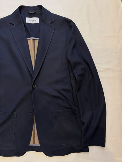 ENVELO Trevizo (エンヴェロ) / Cotton Jersey 2B Jacket　コットンジャージジャケット