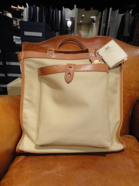 Whitehouse Cox ホワイトハウスコックス Canvas Leather Tote Bag トートバッグ