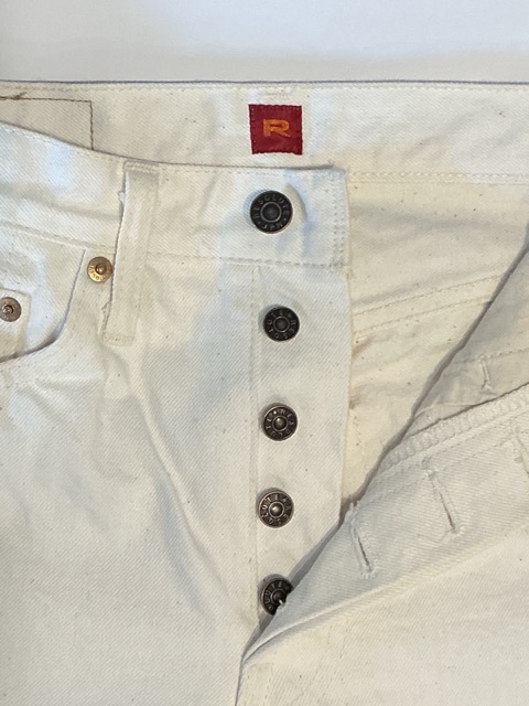 RESOLUTE（リゾルト）AA710 10th Anniversary White Jeans（10周年記念ホワイト・ジーンズ）