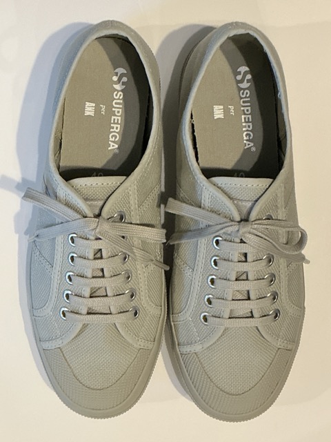 SUPERGA x ANK（スペルガ × アニキ）2390-COTU ANK3（イタリア海軍デッキ・シューズ）A01 Total Lt Grey（トータル・ライト・グレー）