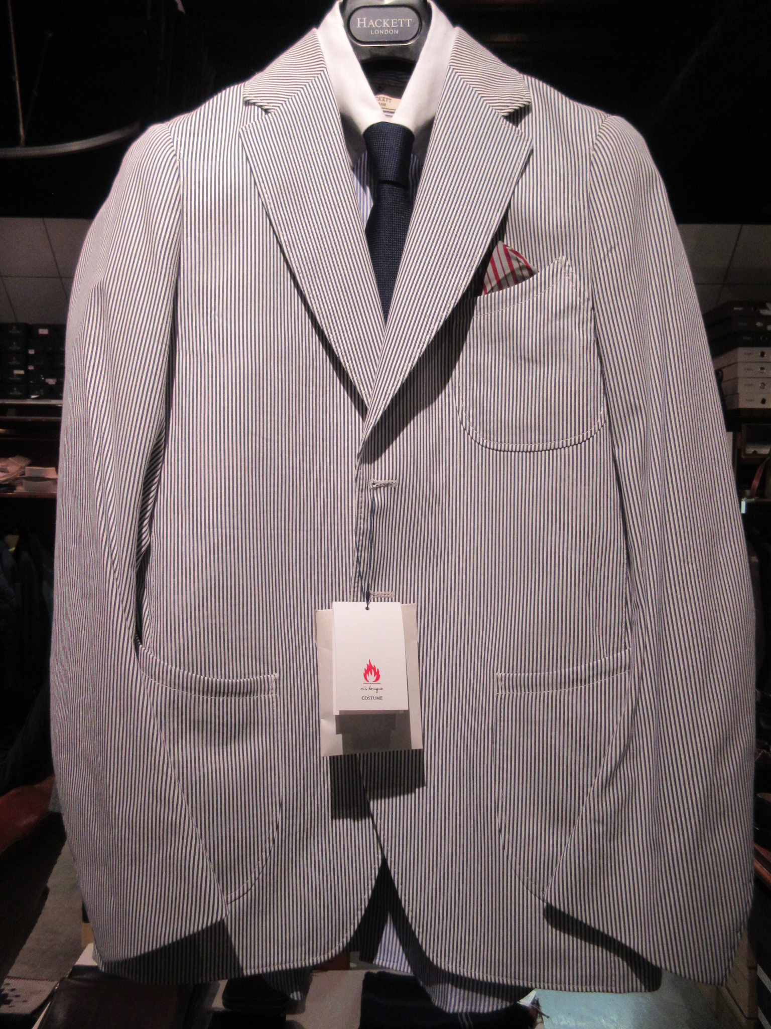 ｍ‘ｓ　ｂｒａｑｕｅ （エムズブラック） SS コードレーン CORDLANE ２B JACKETジャケット：COTTON：