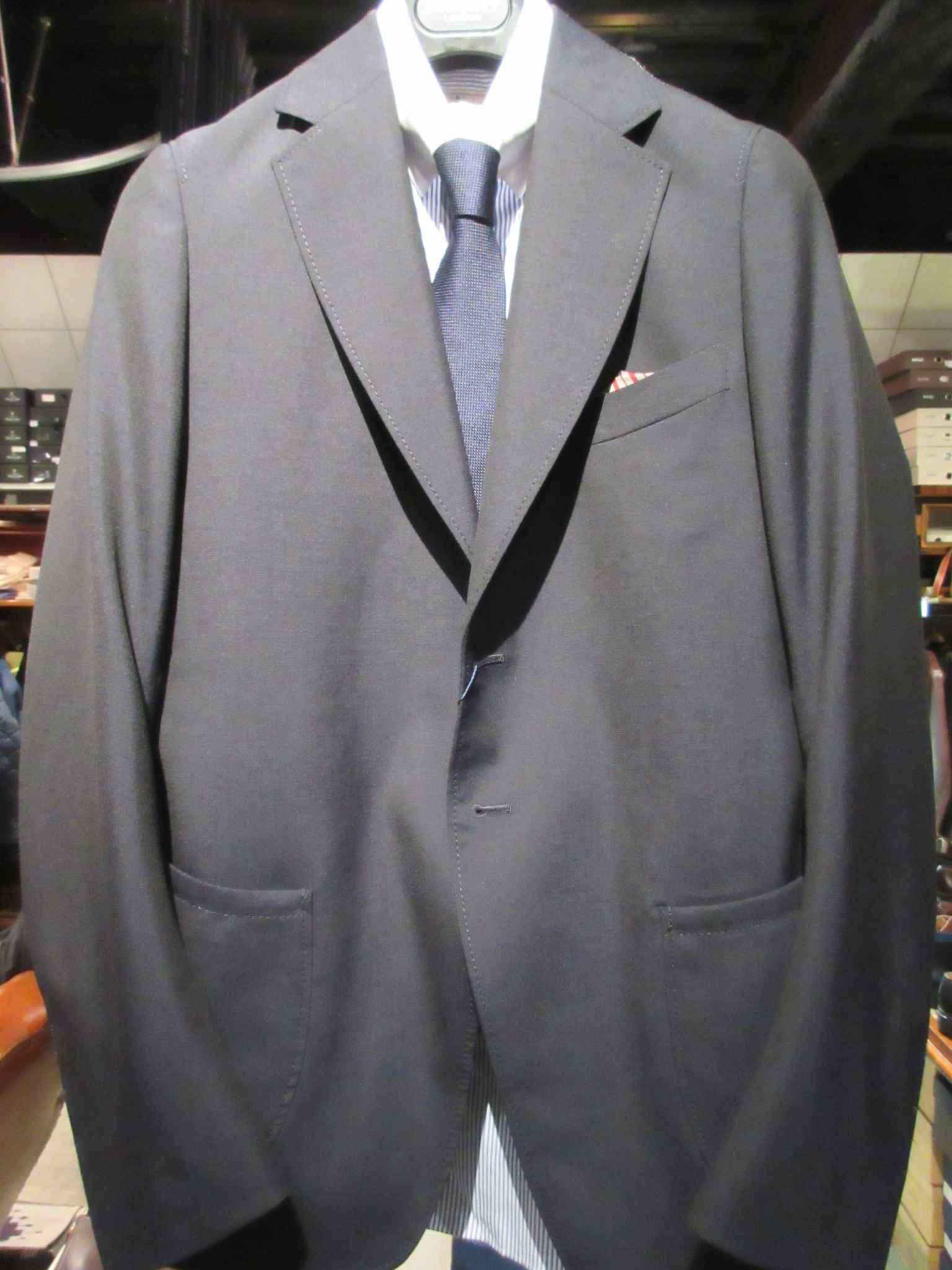 ｍ‘ｓ　ｂｒａｑｕｅ （エムズブラック） シームレス２BJACKETジャケット：WOOL×MOHAIR：