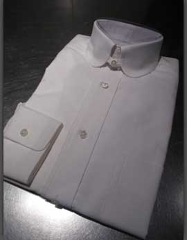 STEALTH WEALTH（ステルス ウェルス）VINTAGE OXFORD CLOTH ラウンドタブカラーシャツ　　　　