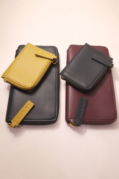 MARNI （マルニ） 　ZIP WALLET ＆ COINPURSE　 ジップ長財布&小銭入れ　 【ｄｉｆｆｅｒｅｎｔ通販】
