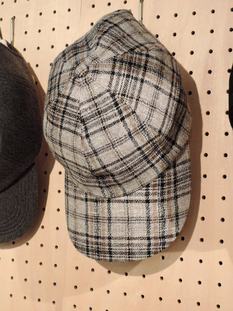 Nine Tailor (ナインテイラー) N-1301 Borne Cap ベースボールキャップ GREIGE CHECK