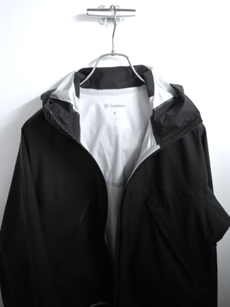 Goldwin (ゴールドウイン) GM05344 【2/M】 PERTEX SHIELD AIR Mountaineerig Jacket パーテックスナイロン マウンテニアリングジャケット BK