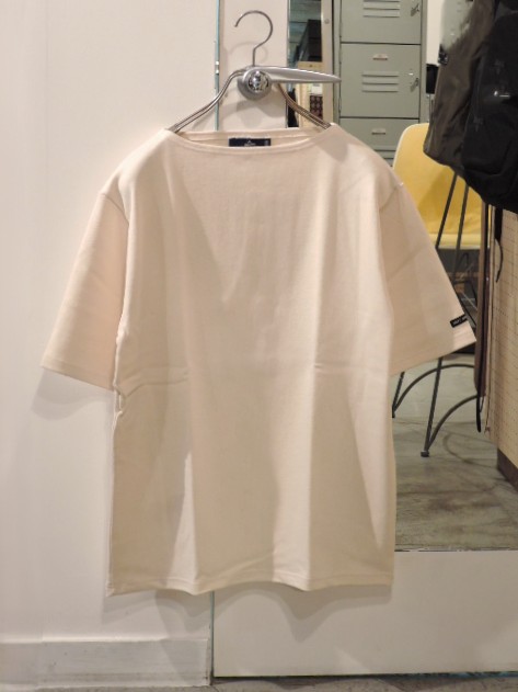 SAINT JAMES セントジェームス 【ユニセックス】 03JC1325 OUESSANT SHORT SLEEVE ウエッソン半袖 ECRU