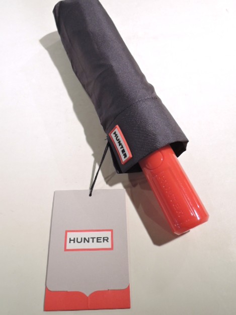 HUNTER AUTO COMPACT ネイビー折りたたみ傘 HUNTER AUTO COMPACT ネイビー折りたたみ傘 AUTO COMPACT