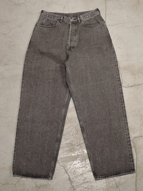 marka (マーカ) M25C02PT12C オーガニックコットン 13.5oz セルビッチデニム コクーンフィットジーンズ FADED BLACK