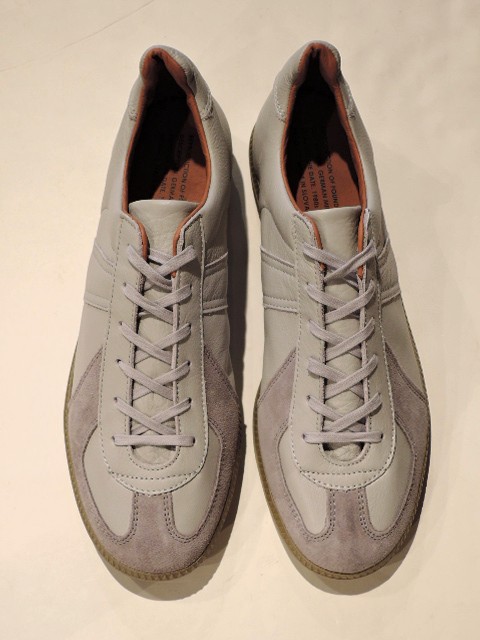 REPRODUCTION OF FOUND リプロダクション オブ ファウンド 1700L GERMAN TRAINER ジャーマントレーナー LIGHT GRAY