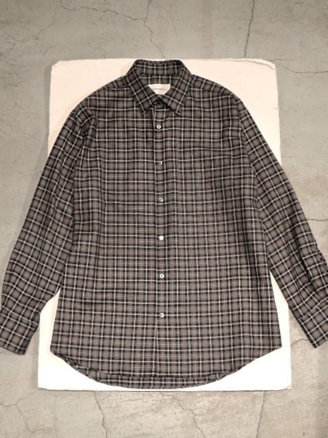 MARKAWARE (マーカウエア) A26C17SH02C Organic Wool Viyella Comfort Fit Shirt オーガニックウールビエラチェック コンフォートフィットシャツ