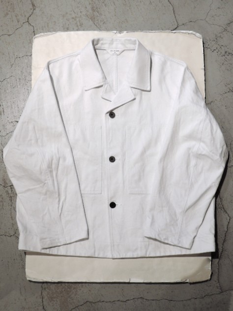 STILL BY HAND (スティルバイハンド) DN04261 11.5oz ライトウェイト デニムジャケット ASH WHITE
