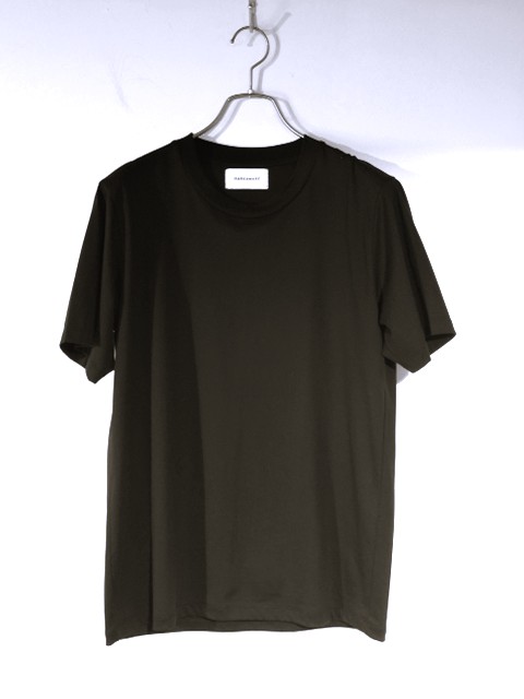 MARKAWARE (マーカウエア) A26A24CS01B オーガニックGIZA80/2天竺 レギュラーフィットTee BLACK