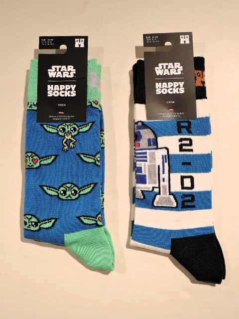 Happy Socks ハッピーソックス × STAR WARS スターウォーズ クルー丈ソックス