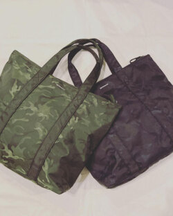 BENSIMON (ベンシモン) / Sport Camouflage Tote Bag　カモフラージュ ナイロントート
