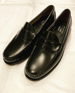 G.H.BASS Weejuns (ジーエイチバス ウィージャンズ)  11035H LOGAN PENNY LOAFER ペニーローファー　BLACK