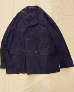 ARMY TWILL (アーミーツイル)　DOBBY PEA COAT / コットンドビーツイル ピーコート