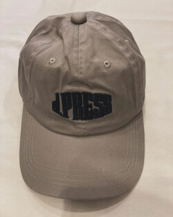 J.PRESS (ジェイプレス) / J.PRESS Logo Cotton Twill Cap　カレッジロゴ キャップ