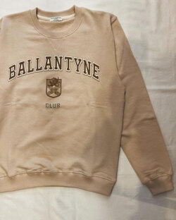BALLANTYNE (バランタイン) Logo Sweat Pullover / ロゴプリント スウェット プルオーバー