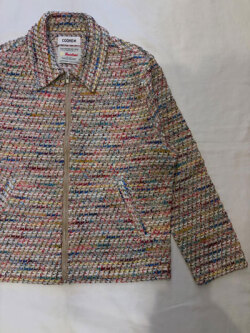 COOHEM (コーヘン) 13-262-003　KOUHEN TWILL TWEED JACKET  ニットツィード ドリズラージャケット